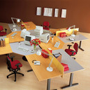 Fantoni 1.3 operative system Muebles de oficina Oficina: puestos de trabajo colectivos