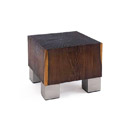 woodloops cube fumé Mesas de centro / apoyo