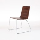 more Tipo chair with wooden seat