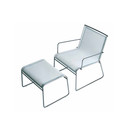 Bivaq Clip low armchair/footstool Garden lounge Relaxing Seating