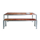 Bivaq Unox table/bench Sièges de jardin Tables de jardin