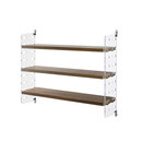 string furniture string plex pocket walnut Accessoires d'habitat / de bureau Bibliothèques / Étagères Systèmes d'étagères