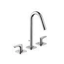 Axor Citterio M 3-Hole Basin Mixer with escutcheons DN15 Hansgrohe