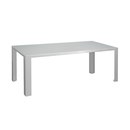 Zeus White Glass Big Irony Bureau: Postes de travail individuels Bureaux Bureaux / Secrétaires Conférence / Séminaire / Réunion Conférence: Tables individuelles Gastronomie / Cantine Mobilier de bureau Restaurant: Tables Tables à manger Tables de salle à manger / de console