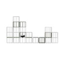 Desalto Fluid Room dividers / Screens Shelves / Shelving systems