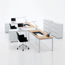 FREZZA Link White Tables de bureau / de conférence