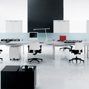 FREZZA Link Chromo Tables de bureau / de conférence