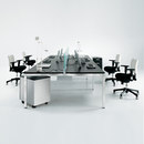 FREZZA Link Chromo Tables de bureau / de conférence