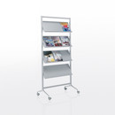 Caimi Brevetti Archistand Complements Display elements Entrance / Reception Libraries Presentation stands / Brochure holders