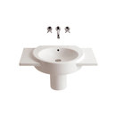 ROCA Happening basin with semi-pedestal Lavandini / Lavabi