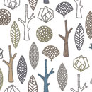 Svensson Markspelle Forest 2400 Tissus pour rideaux