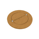 Cork Nature Round Cork Mat Esstischaccessoires