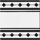 Gabbianelli Dama DA 07/c 20x20 Azulejos de pared