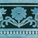 Golem GmbH Jugendstil Wandfliese F70.V1 Wandfliesen