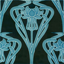 Golem GmbH Jugendstil Wandfliese F69.V1 Wandfliesen