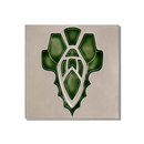 Golem GmbH Jugendstil Wandfliese F7a Wandfliesen