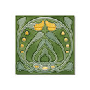Golem GmbH Jugendstil Wandfliese F88 Wandfliesen