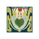 Golem GmbH Jugendstil Wandfliese F60.V3 Wandfliesen