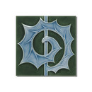 Golem GmbH Jugendstil Wandfliese F53b.V2 Wandfliesen
