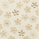 Ceramiche Supergres Outline avorio fiorellini 20x20 Carrelage mural