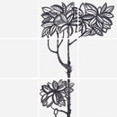 Ceramica Bardelli Cuban Black 5 60x160cm Material: Keramik Wandbilder / Wall Art Wandfliesen