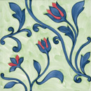 Ceramica Bardelli Mille`900 M906F 20x20cm Material: Keramik Wandfliesen