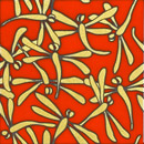 Dancing dragonflies 20x20 Ann Sacks