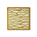 Ann Sacks Pleats gold ivory 5x5 Wall tiles