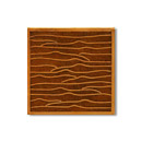 Pleats gold camel 5x5 Ann Sacks