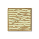 Pleats nickel ivory 5x5 Ann Sacks