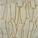 Ann Sacks Carved Stone Kuai 20x40cm Piastrelle per pareti