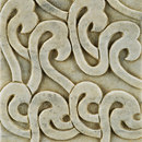 Ann Sacks Carved Stone Tang 20x40cm Piastrelle per pareti