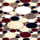 Ann Sacks Oval Blend mosaic Glass: mosaics Material: Natural stone Mosaics Wall mosaics
