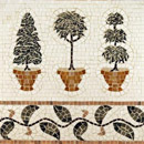 Topiary mosaic Ann Sacks