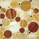 Ann Sacks Circles glass mosaic Material: Glass Wall mosaics