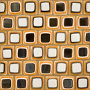 Ann Sacks Quilt medium squares glass mosaic Material: Glass Wall mosaics