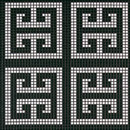 Bisazza Key White mosaic Glass Glass flooring Glass: mosaics Mosaics Wall mosaics