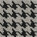 Bisazza Pied de Poule Nero mosaic Mosaïques Mosaïques murales Sols en verre Verre Verre: mosaïques