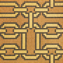 Bisazza Chains Brown mosaic Glass Glass flooring Glass: mosaics Mosaics Wall mosaics