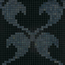 Bisazza Hearts New Black mosaic Mosaicos de pared Mosaicos de suelo Suelos de vidrio Vidrio