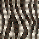 Bisazza Zebra mosaic Mosaïques Mosaïques murales Sols en verre Verre Verre: mosaïques