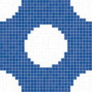 Bisazza Corfu' mosaic Glass Mosaics Wall mosaics