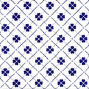 Primule Blu 20x20 Giovanni De Maio