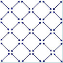 Freccette Blu 20x20 Giovanni De Maio