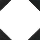 Giovanni De Maio Quattro Angoli Nero 20x20 Piastrelle per pareti
