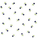 Giovanni De Maio Campanelle Blu 20x20 Carrelage mural