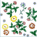Giovanni De Maio Prato Fiorito 20x20 Carrelage mural
