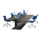 Lensvelt Urban Workbench Education: Reading / study tables Library / Reading room Library: Reading / study tables Office Office desks / Conference tables Office: Team desks / group desks University / School