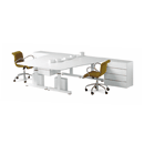 Lensvelt Studio System Office Office desks / Conference tables Office: Individual desks Office: Team desks / group desks
