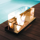 Radius Design uni flame - de haute brillance/outdoor Cheminées / Poêles Cheminées à éthanol Cheminées à foyer ouvert / mobilier de cheminée